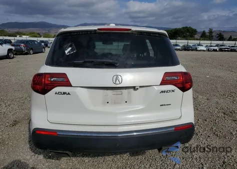 2012 Acura Mdx Technology z USA, uszkodzony, nr VIN 2HNYD2H40CH501457